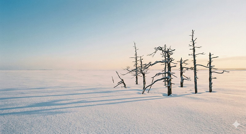 ここまで来ると、べつせかい。　(北海道・野付半島)　#49